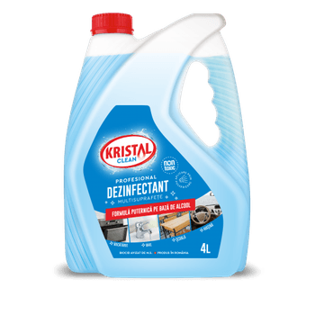 Solutie dezinfectanta suprafete kristal clean 4 litri