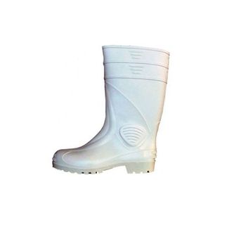 Cizme albe, pvc, 33 cm 40