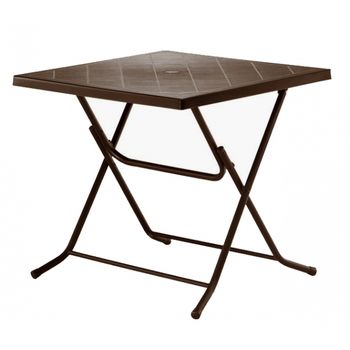 Masa gradina, terasa raki bilbo 80x80xh75cm culoare cafea