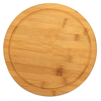 Platou rotund din bambus raki 28cm