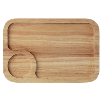 Platou lemn servire raki 30x20xh1,9cm