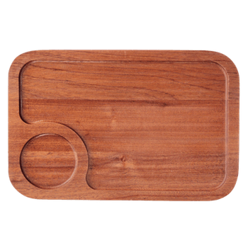 Platou servire raki 30x20xh1,4cm culoare lemn mahon