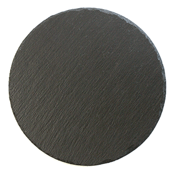 Platou servire din ardezie raki 25xh0,5cm, rotund