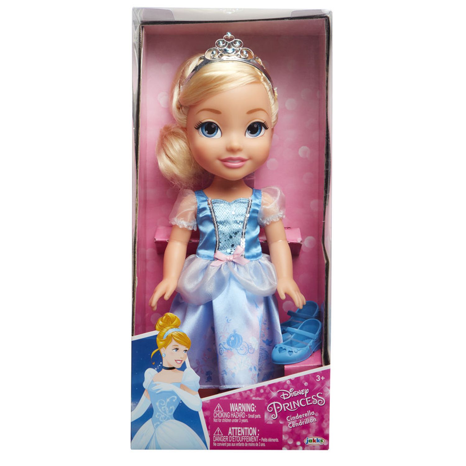 Papusa Toddler Cenusareasa - 38 cm fotografia produsului View 2 L
