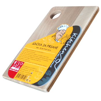 Tocator din lemn pentru paine raki mira n1 24x13,3x1,6cm