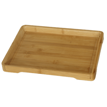 Tava din bambus pentru servire raki 33x25xh2,5cm dreptunghiulara