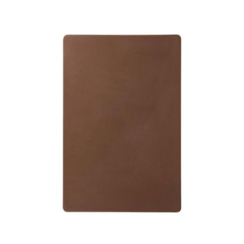 Tocator profesional bucatarie raki 60x40x2cm polietilena hdpe, maro, pentru carne gatita