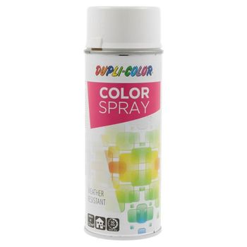 Vopsea spray decorativa dupli-color color spray, ral 9016 alb trafic, 400 ml