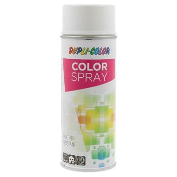 Vopsea spray decorativa dupli-color color spray, ral 9010 alb lucios, 400 ml