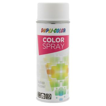Vopsea spray decorativa dupli-color color spray, ral 9010 alb mat, 400 ml