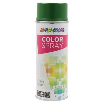 Vopsea spray decorativa dupli-color color spray, ral 6002 verde frunze lucios, 400 ml