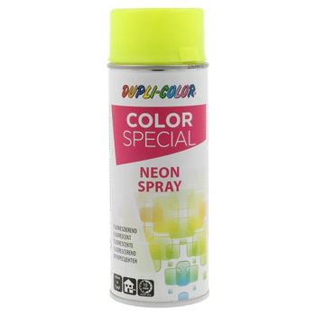 Vopsea spray fluorescenta dupli-color color spray neon, galben, 400 ml