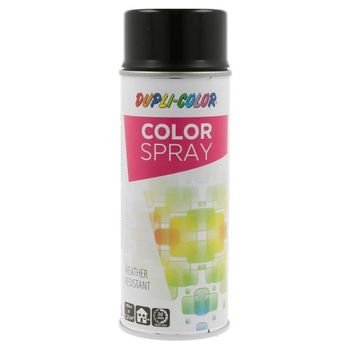 Vopsea spray decorativa dupli-color color spray, ral 9005 negru lucios, 400 ml
