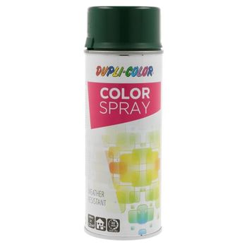 Vopsea spray decorativa dupli-color color spray, ral 6005 verde frunze, 400 ml