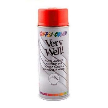 Vopsea spray decorativa dupli-color very well, ral 2020 portocaliu lucios, 400 ml