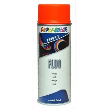 Vopsea spray fluorescenta DUPLI-COLOR Fluo, rosu, 400 ml DUPLI-COLOR imagine 2022 caserolepolistiren.ro