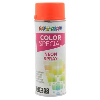 Vopsea spray fluorescenta dupli-color color spray neon, rosu, 400 ml