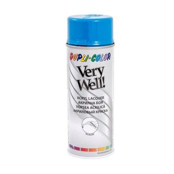 Vopsea spray decorativa dupli-color very well, ral 5015 bleu deschis, 400 ml