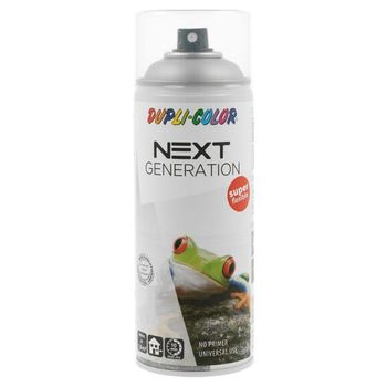 Vopsea spray decorativa dupli-color next, ral 9006 argintiu satin-mat, 400 ml