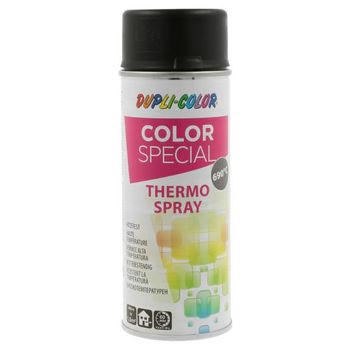 Vopsea spray rezistenta la temperatura dupli-color color special 690°c, negru, 400 ml