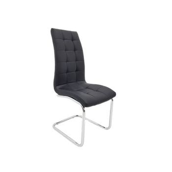 Scaun bucatarie s-123, negru