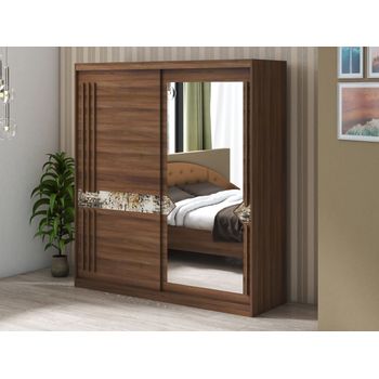 Dressing atena at-3, nuc, 200x215x59 cm, usi culisante