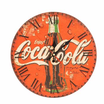 Ceas coca cola, diametru 30 cm