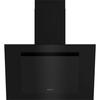 Hota decorativa arctic ahi6332b, 1 motor, 3 viteze, 320 mc/h, 60cm, filtru lavabil, negru