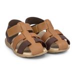 Sandale Baieti BIBI Basic Mini Caramel/Expresso, 34 fotografia produsului