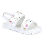 Sandale Fete Bibi Flat Form Albe-Floral, 35 fotografia produsului View 2 S