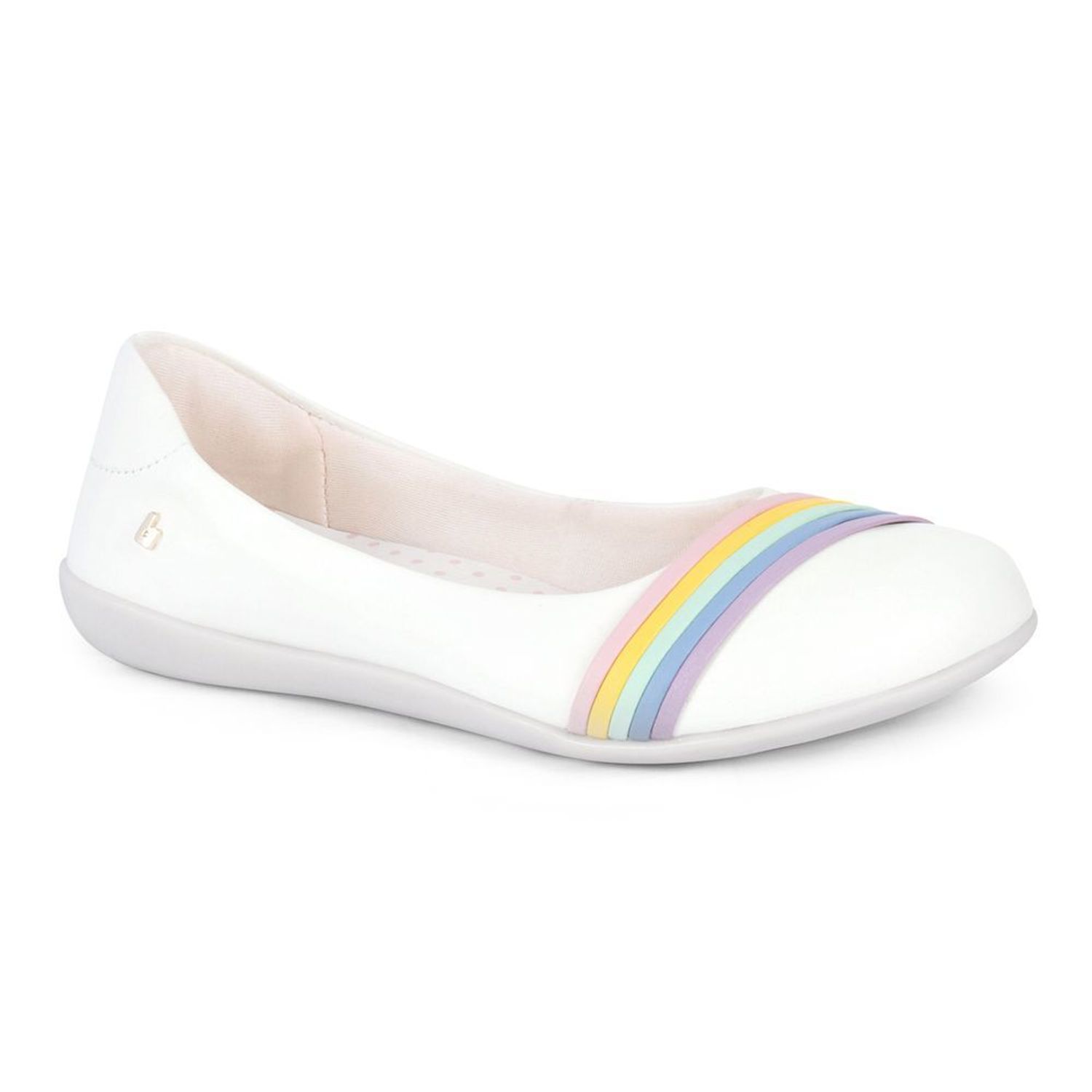 Balerini Bibi Rainbow Albi Curcubeu, 35 fotografia produsului View 2 L