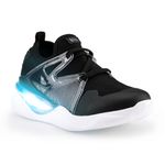 Pantofi Baieti LED Bibi Line Flow Black, 35 fotografia produsului View 2 S
