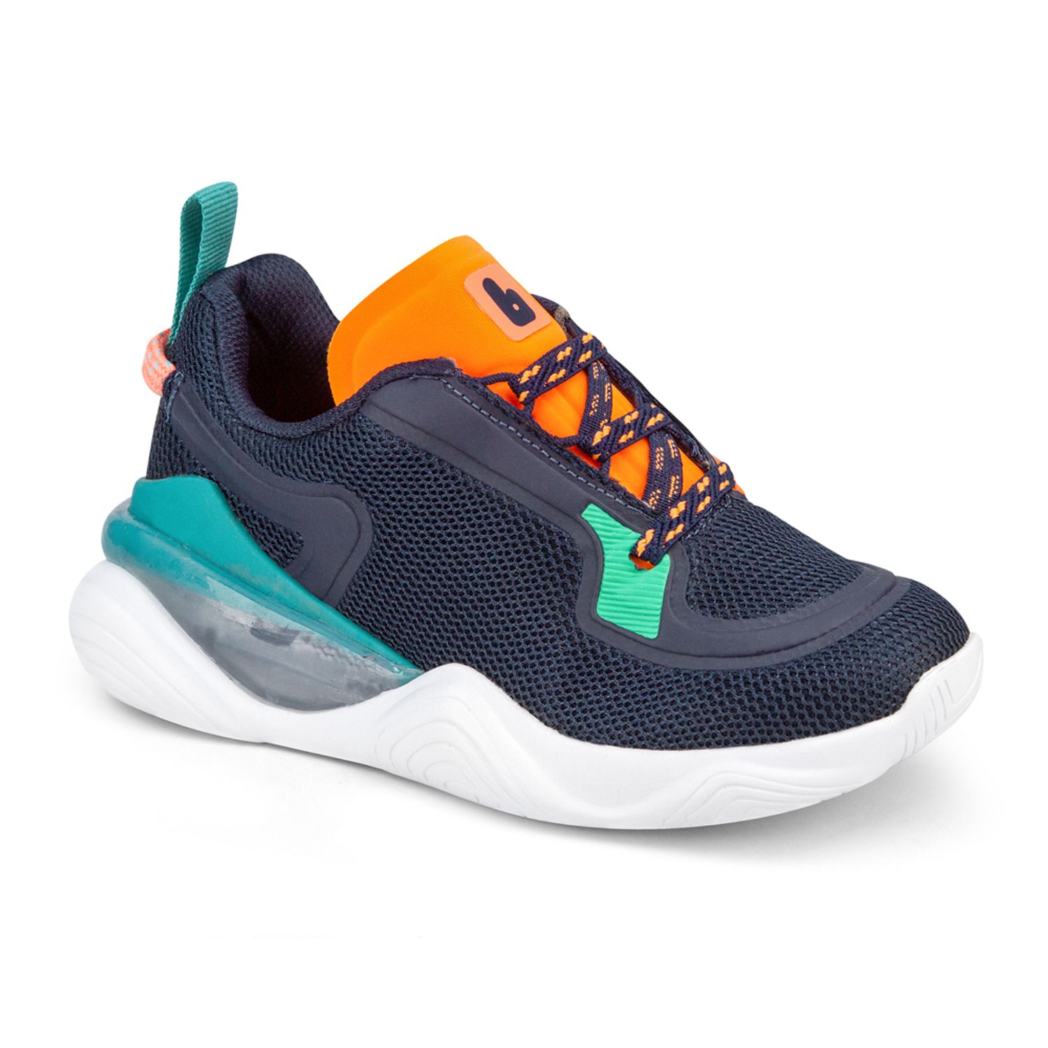 Pantofi Sport Baieti BIBI Line Flow Naval, 33 fotografia produsului View 2 L