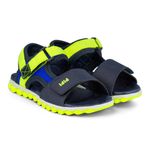 Sandale Baieti Summer Roller New II Naval/Galben, 34 fotografia produsului