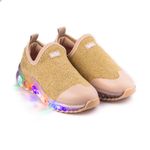 Pantofi Sport LED Bibi Roller Celebration Lurex/Gold, 34 fotografia produsului