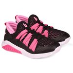Pantofi Sport Fete Bibi Evolution Negru/Roz, 34 fotografia produsului