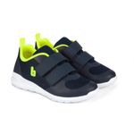 Pantofi Sport Baieti Bibi Easy Bleumarin/Galben Fosforescent, 37 fotografia produsului