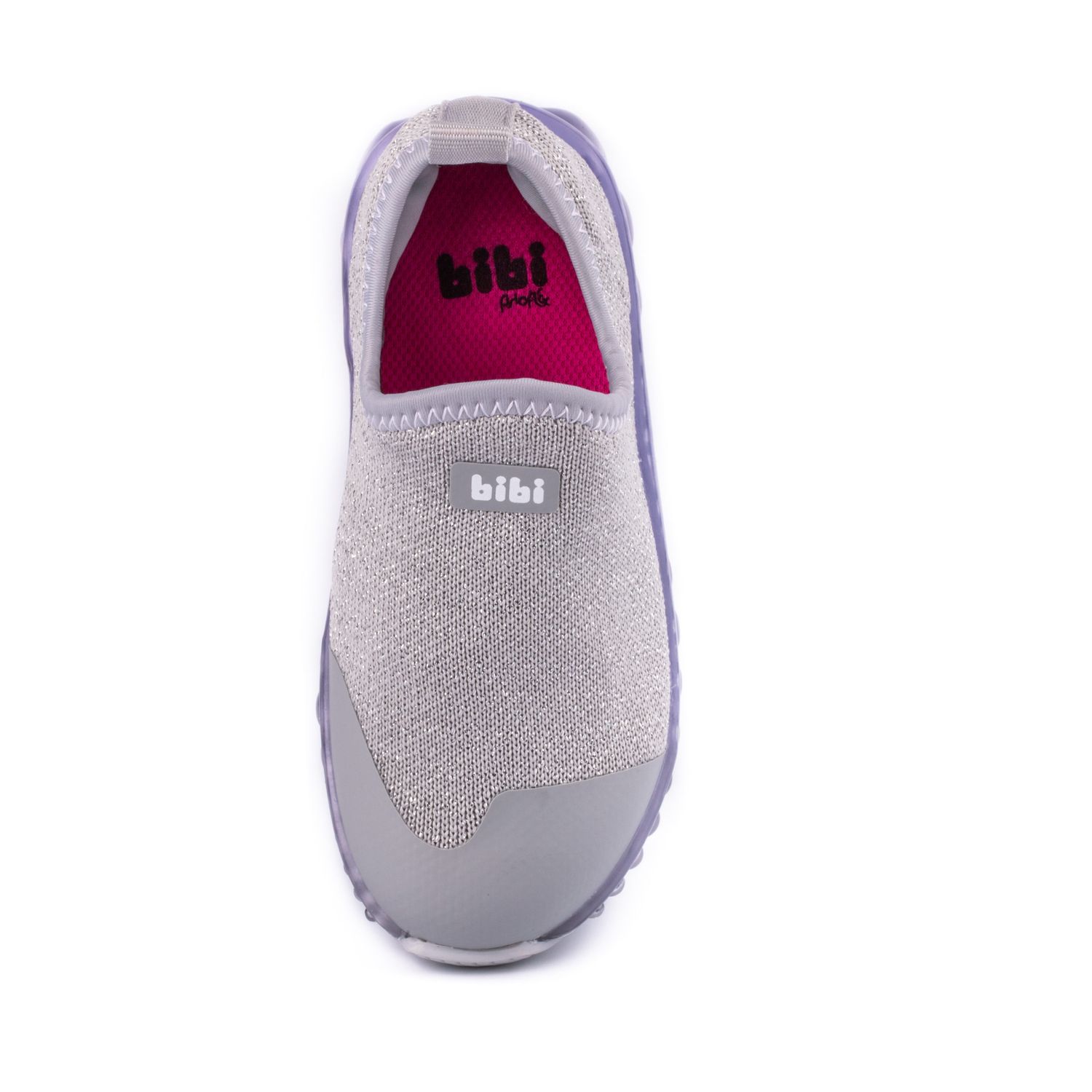 Pantofi Sport LED Bibi Roller Celebration Lurex/Silver, 34 fotografia produsului View 5 L