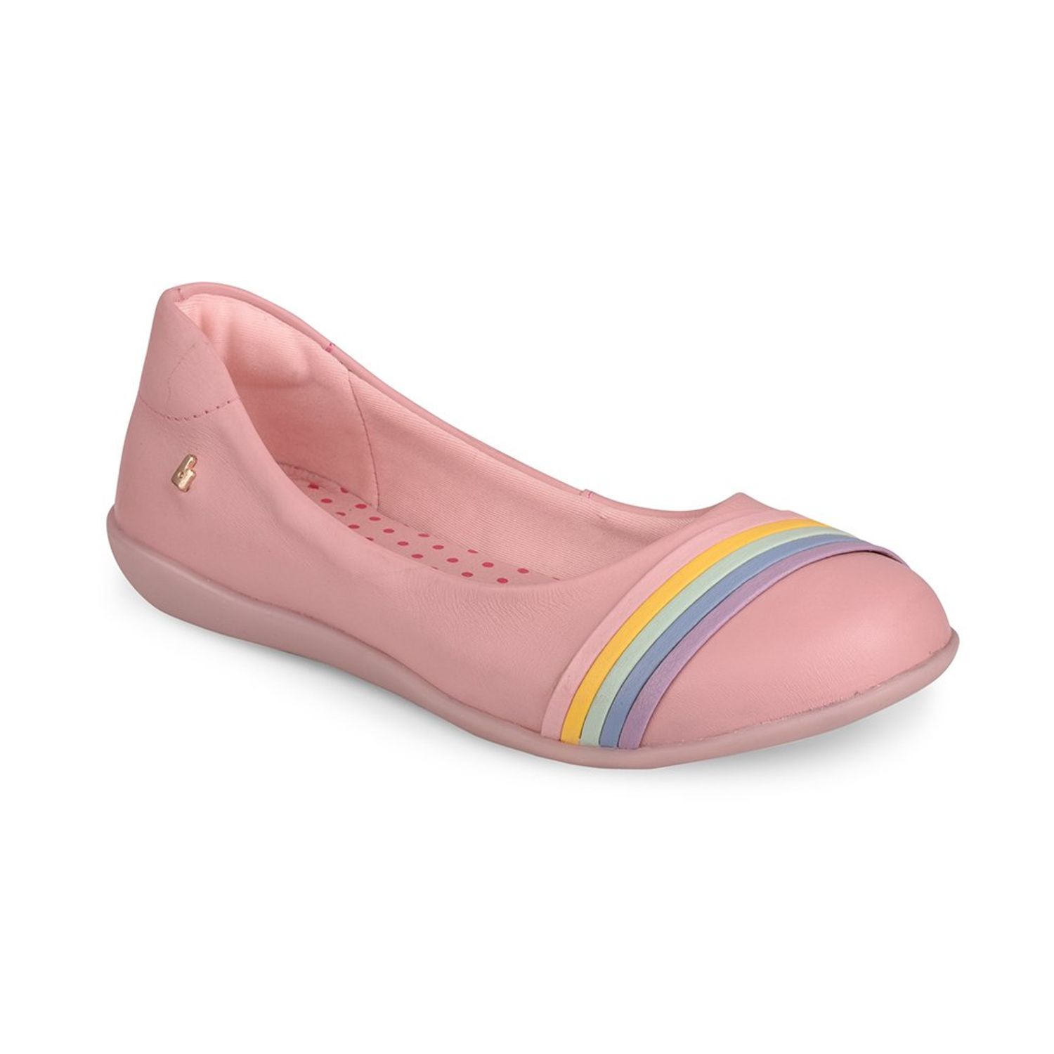 Balerini Bibi Rainbow Roz, 34 fotografia produsului View 2 L