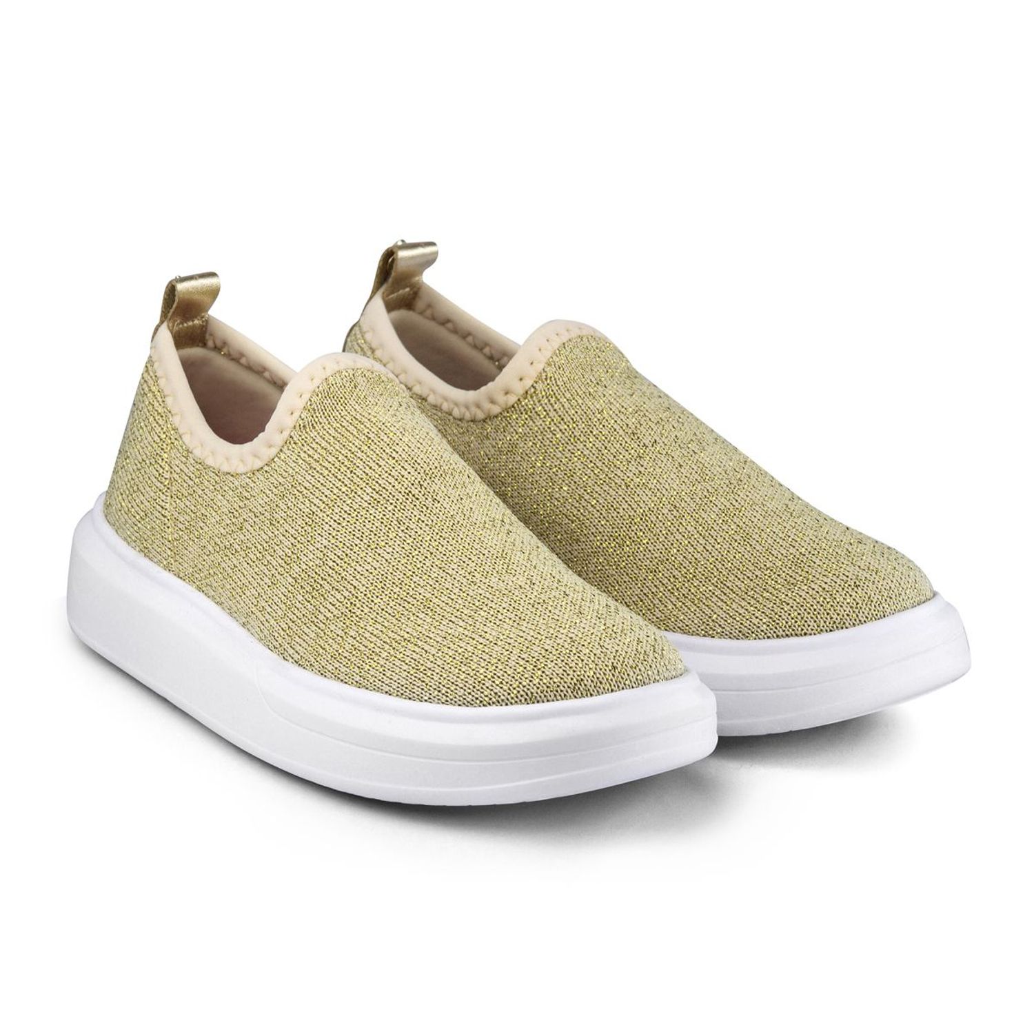 Pantofi Fete Bibi Glam Gold, 35 fotografia produsului