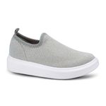 Pantofi Fete Bibi Glam Silver, 34 fotografia produsului View 2 S