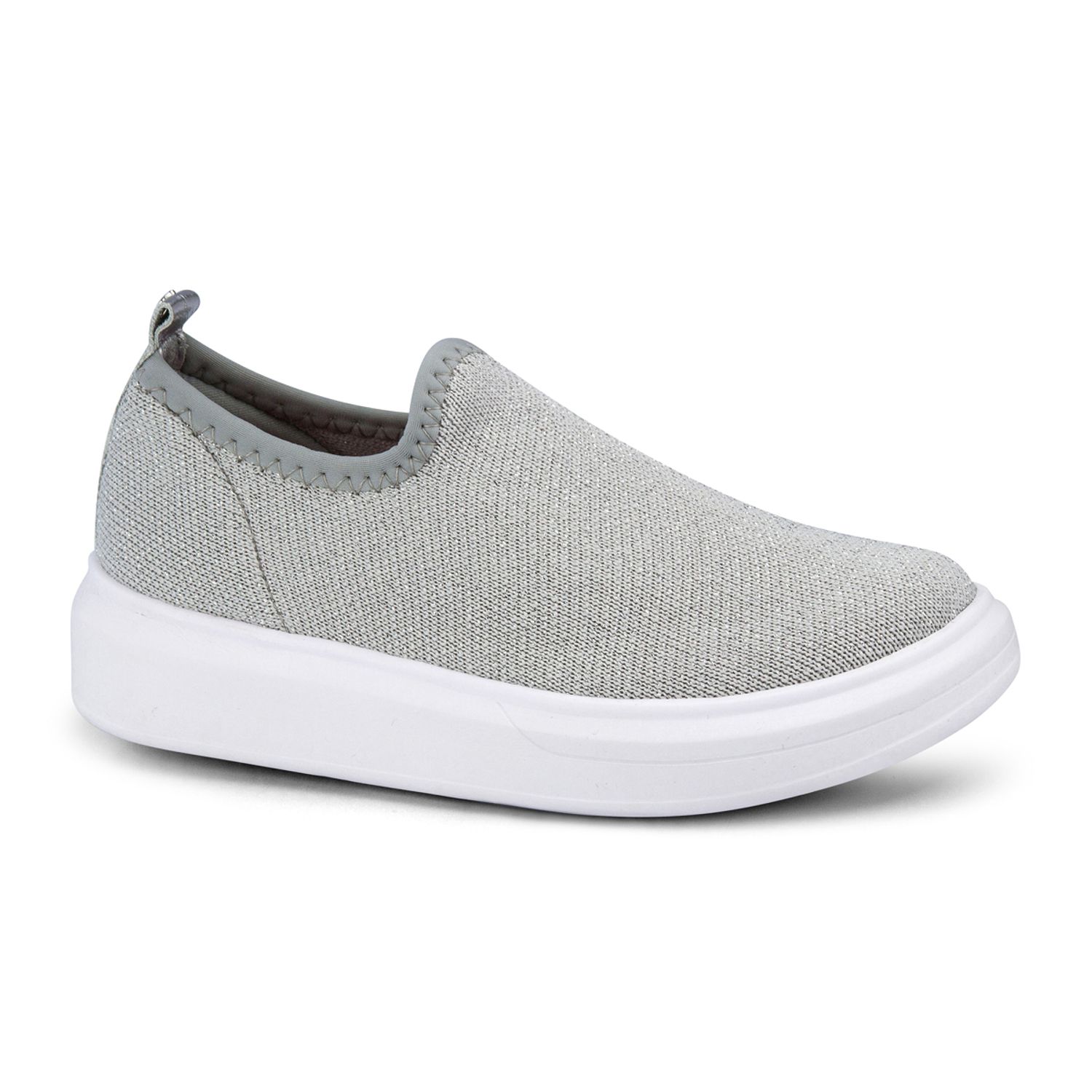 Pantofi Fete Bibi Glam Silver, 34 fotografia produsului View 2 L