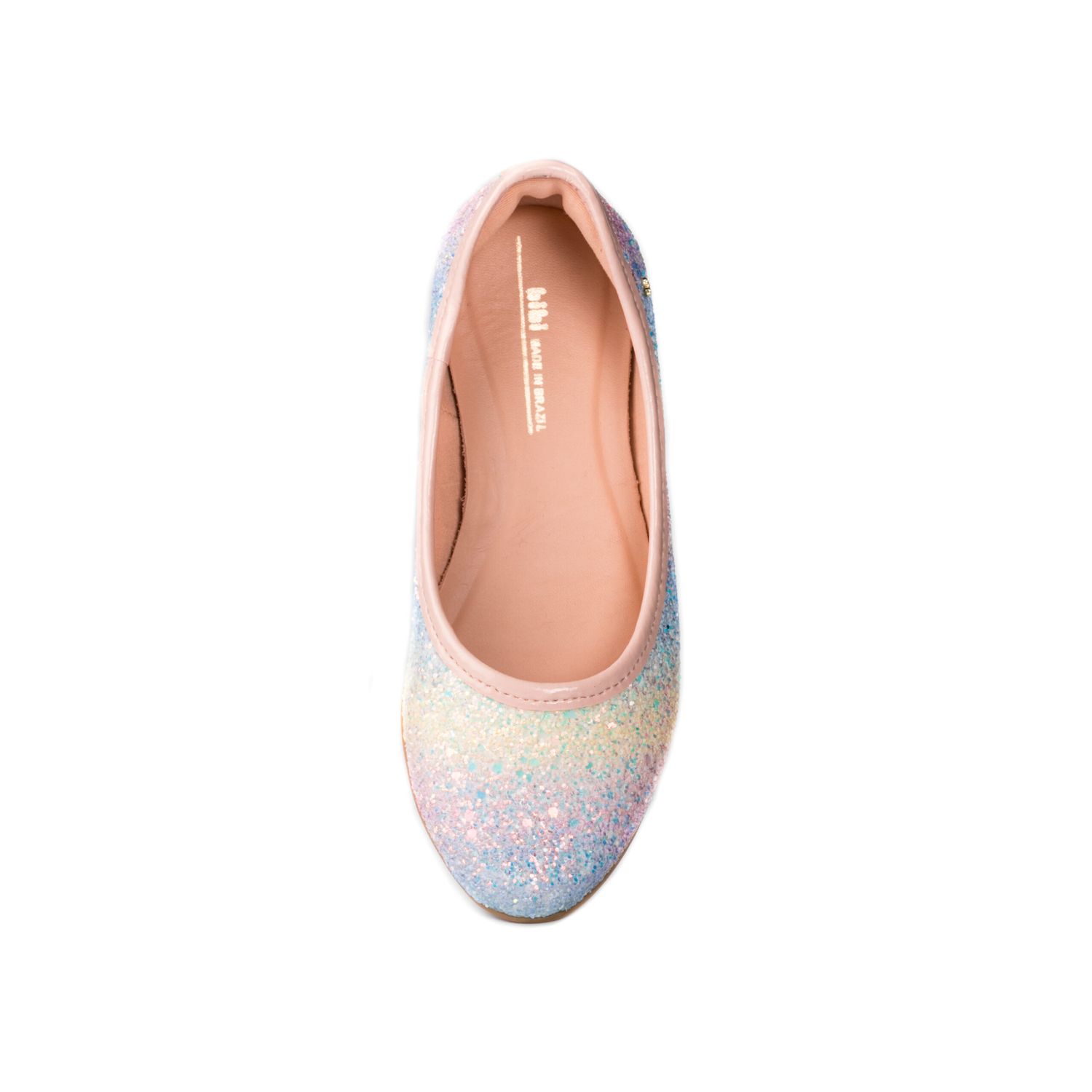 Balerini Fete BIBI Renascence Kids Glitter Rainbow, 35 fotografia produsului View 4 L