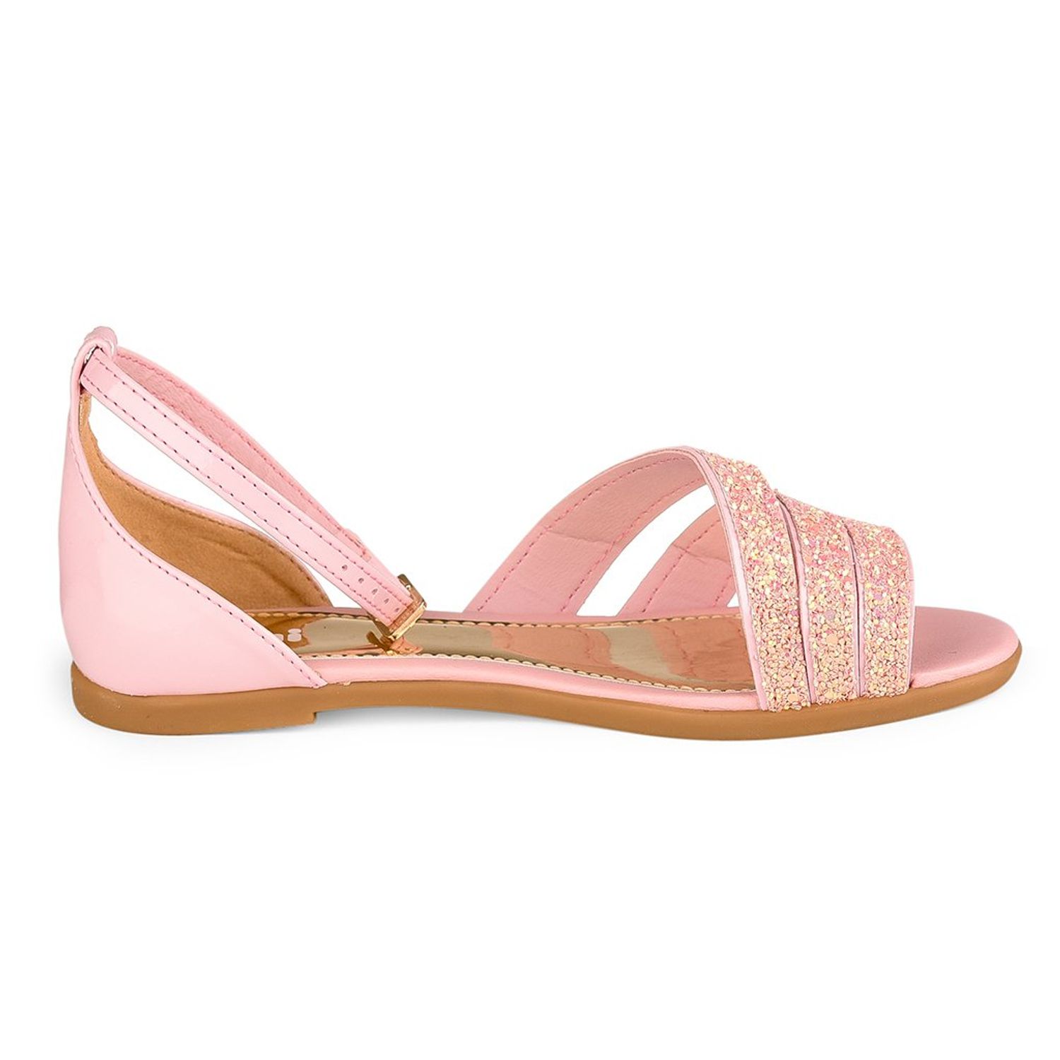 Sandale Fete Bibi Party Roz-Glitter, 35 fotografia produsului View 2 L