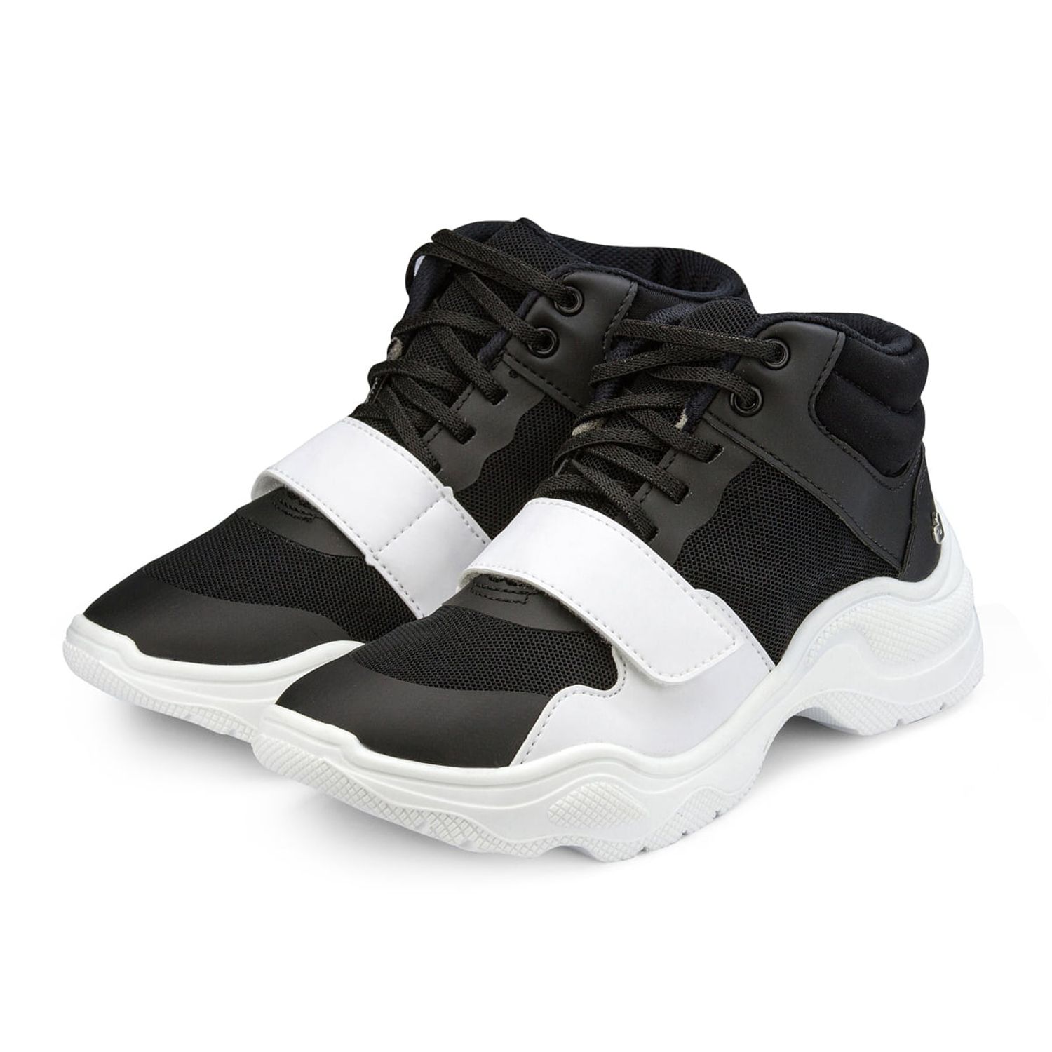 Pantofi Sport BIBI Ugly Alb/negru, 34 fotografia produsului View 4 L