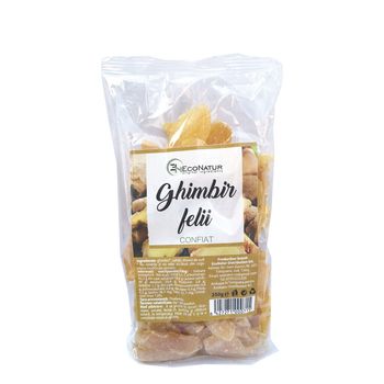 Ghimbir confiat 250 g, econatur