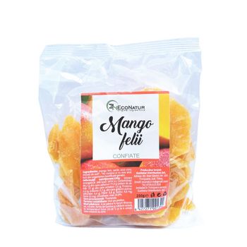 Mango confiat 250 G, EcoNatur ECONATUR Alimentare & Superfoods