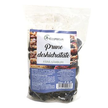 Prune uscate, fara samburi 250 g, econatur