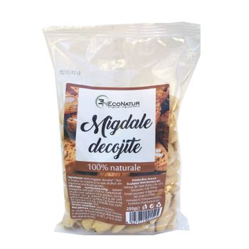 Migdale decojite crude 250 g, Econatur ECONATUR Alimentare & Superfoods