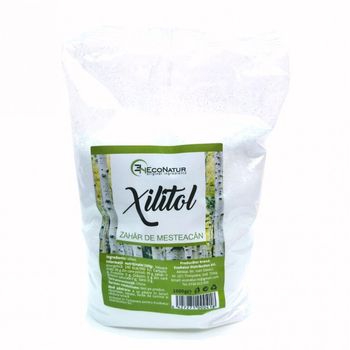 Xylitol indulcitor natural 1000 g, EcoNatur ECONATUR Alimentare & Superfoods